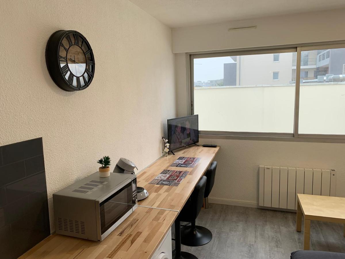 Studio Entierement Renove Avec Parking Gratuit Saint-Nazaire  Bagian luar foto
