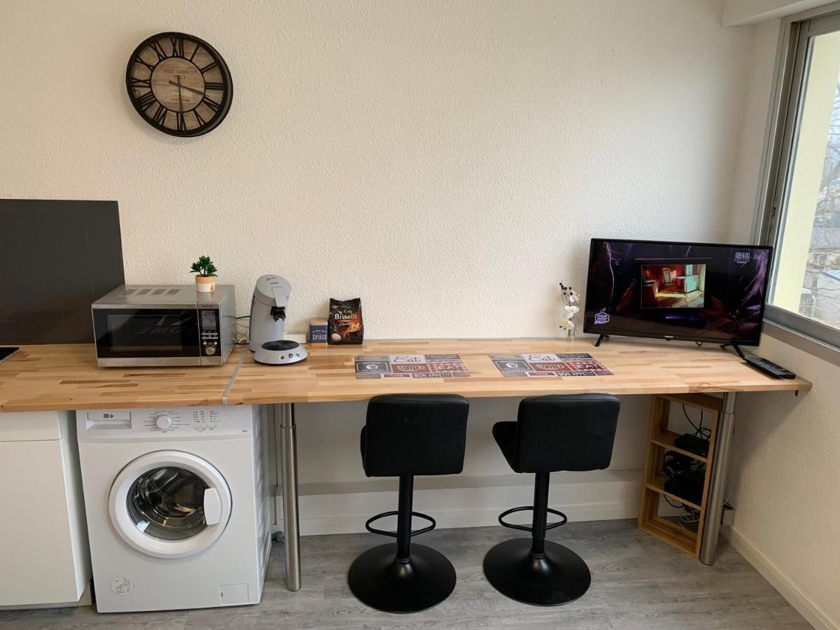 Studio Entierement Renove Avec Parking Gratuit Saint-Nazaire  Bagian luar foto