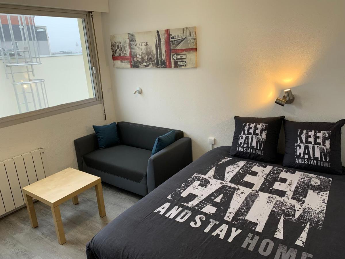 Studio Entierement Renove Avec Parking Gratuit Saint-Nazaire  Bagian luar foto